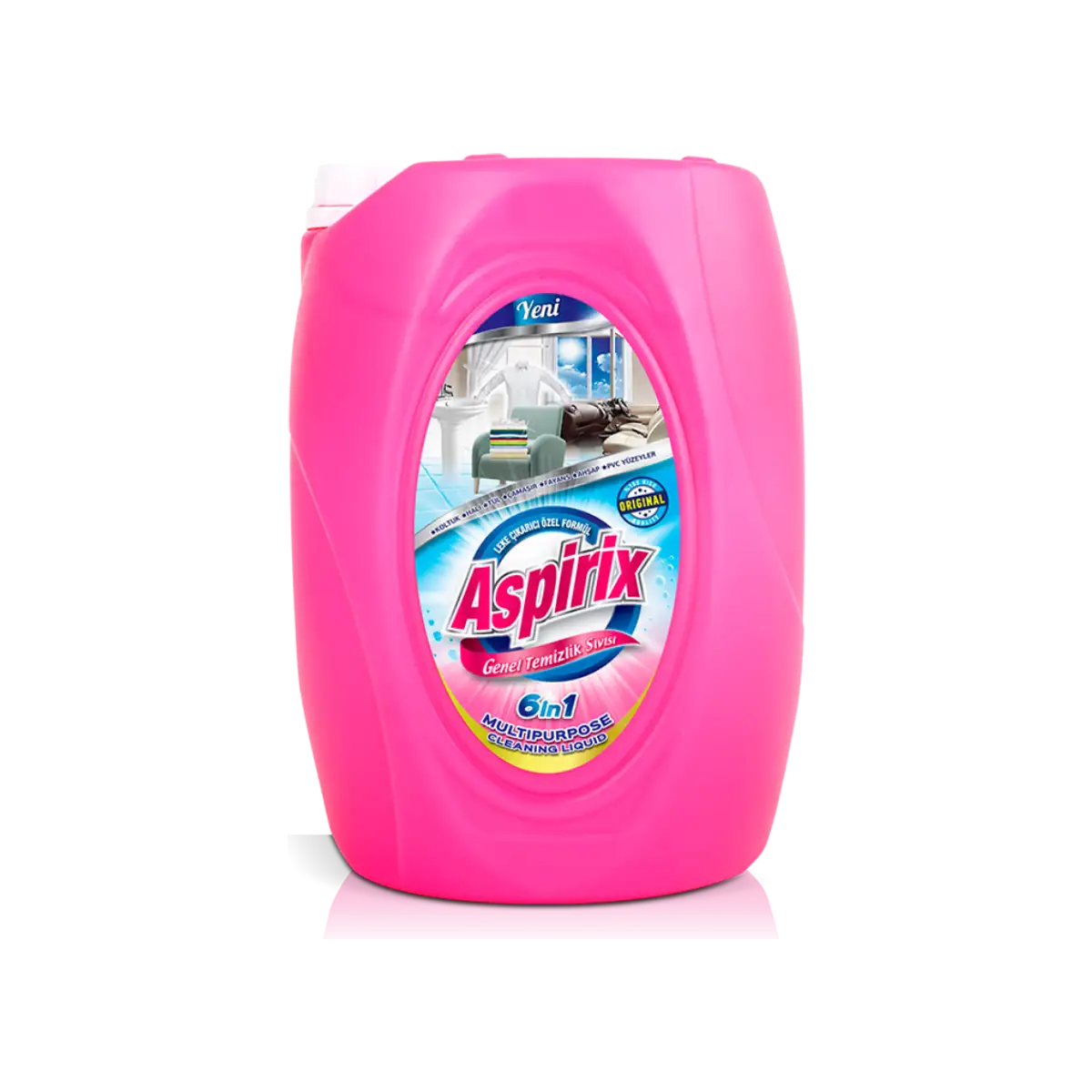 Detergent curatare Multisuprafete 6 in 1, Universal, Aspirix,2.5L
