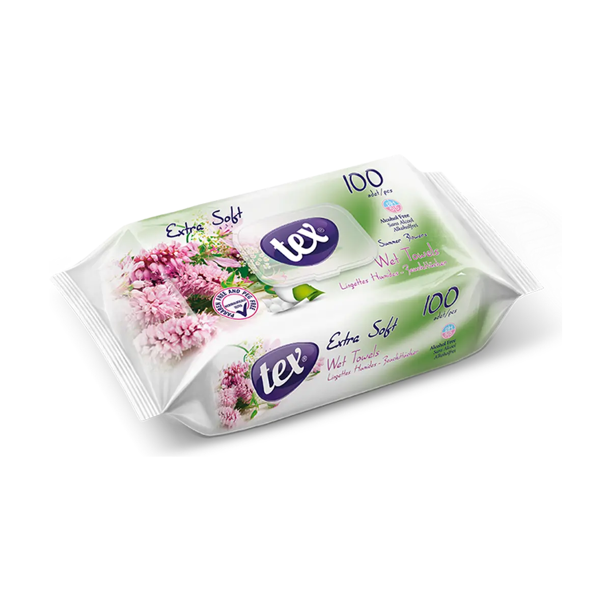 Servetele umede Baby Galben 100 Buc