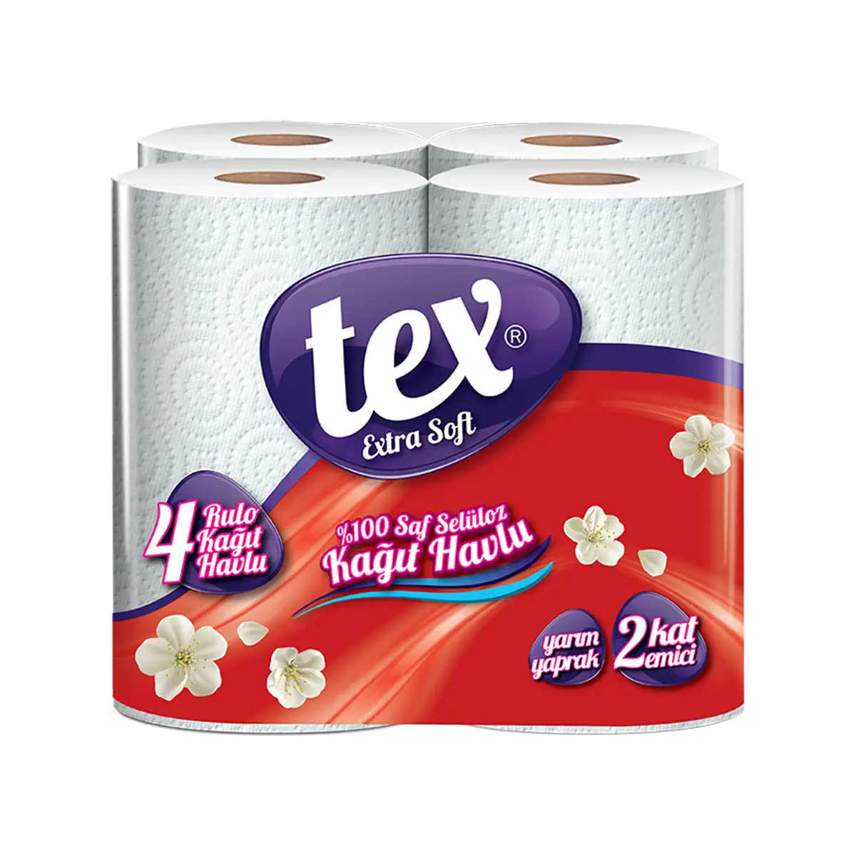 Set 8 role Hartie igienica TEX 2 straturi