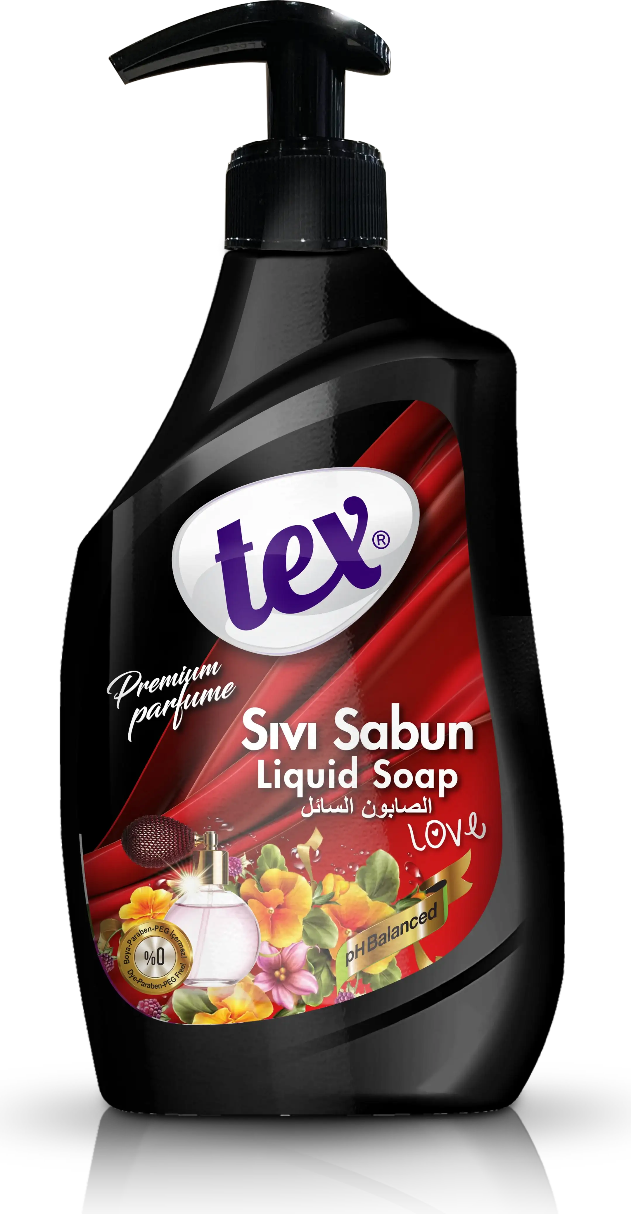 Săpun lichid TEX Premium Parfumat Love