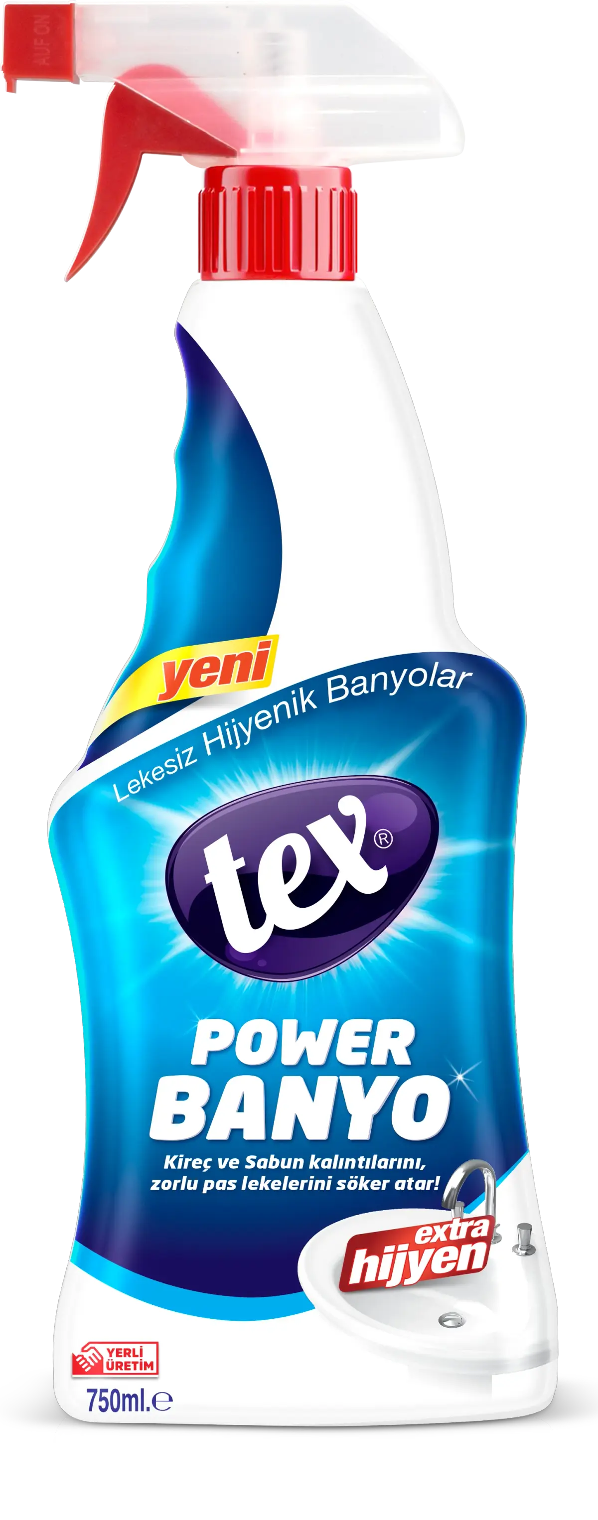 Spray spuma Power TEX pentru curatat baia