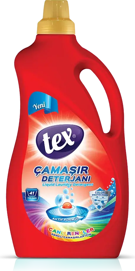 Detergent lichid rufe colorate TEX