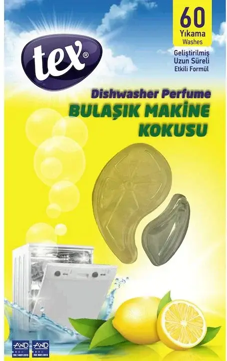 Odorizant pentru masina de spalat vase TEX Lemon, 60 spalari
