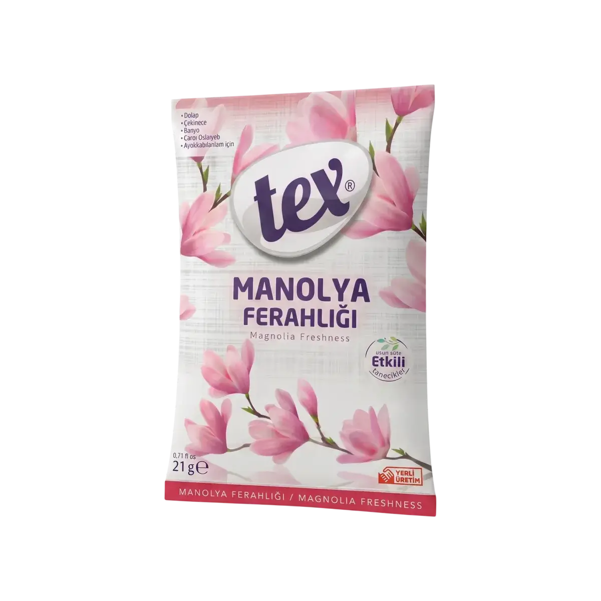 Saculet parfumat pentru garderoba Magnolie 21g