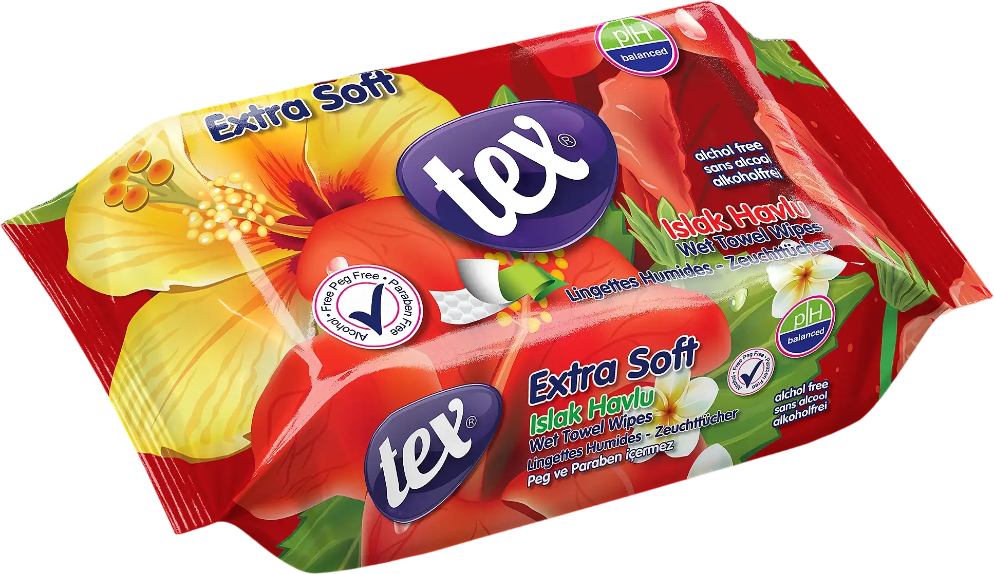 Șervețele umede TEX Parfumate